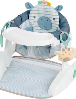 ingenuity Tischsitz Prop Spot™ Learn-to-Sit™ - Casi™, inklusive 2 Spielzeugen und 3 bunten Anhängern