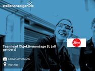 Teamlead Objektivmontage SL (all genders) - Wetzlar