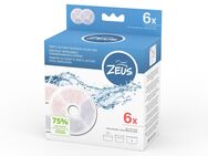 Zeus Fresh & Clear Trinkbrunnen mit Spritzschutz - Zubehör: Triple Action Filter rahmenlos (6 Stück)