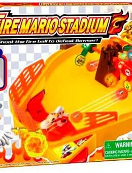 EPOCH Games Spiel Super Mario™ Fire Mario Stadium, Familienspiel