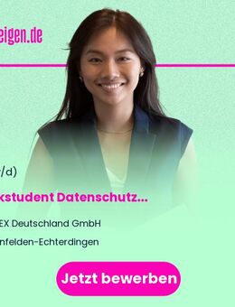 Werkstudent Datenschutz (w/m/d) - Leinfelden-Echterdingen