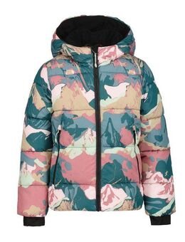 Icepeak Steppjacke KARNAK JR - für Kinder mit dezenten Logoschriftzügen am Rumpfabschluss und Verschluss