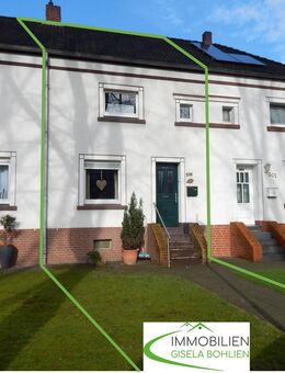 RESERVIERT "Zentral und ruhig Wohnen" - anspechendes Reihenmittelhaus mit Stellplatz in der Kamp-Lintforter Altsiedlung - Kamp-Lintfort