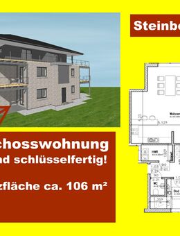 Steinbergkirche, komfortable EG-Wohnung, Neubau u. schlüsselfertig - Steinbergkirche