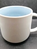 Maxwell & Williams Tint Becher Tasse Kaffeebecher Trinkbecher Weißblau 9x9cm in 45259