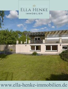 Repräsentativer, teilsanierter Bungalow auf 2.100m² Parkgrundstück... - Halberstadt