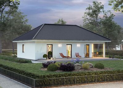 Winkelbungalow in Idstein-Walsdorf. Entspannt die Abende genießen.