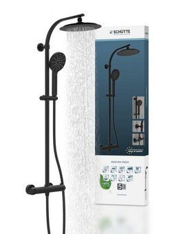 Schütte Duschsäule MADURA FRESH, Höhe 101 cm, inkl. Wasserspardichtung, Sicherheitssperre, Antikalk, höhenverstellb.