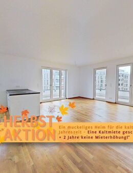 The Retreat: Stilvolles 3-Zimmer-Wohnen mit Balkon, EBK u.v.m. Hell. Geräumig. Perfekt. - Wolfsburg