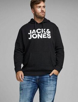 Jack & Jones PlusSize Kapuzensweatshirt CORP LOGO SWEAT HOOD Bis Größe 6XL