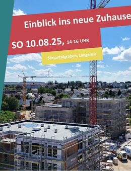 3-ZIMMER ETW IM 1. OG MIT BALKON - "WOHNEN IM PARK" IN LANGENAU - D09 - Langenau