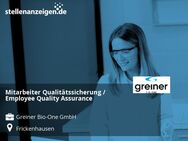 Mitarbeiter Qualitätssicherung / Employee Quality Assurance - Frickenhausen