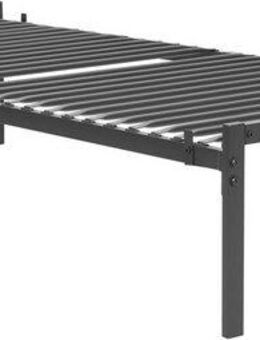 INOSIGN Metallbett LIST Bett Bettgestell Bettrahmen Einzelbett Doppelbett (Stahlbett schwarz in TOP Qualität und 4 Breiten), Bett mit 26 Lattenroste zum Schutz der Matratze Bestseller