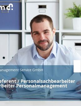 Personalreferent / Personalsachbearbeiter / Sachbearbeiter Personalmanagement (m/w/d) - Gera