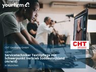 Servicetechniker Textilpflege mit Schwerpunkt Vertrieb Süddeutschland (m/w/d) - München