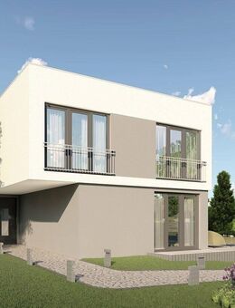 Leben, wo Design auf Ruhe trifft – Bauhaus "Amsterdam" in Loiching inkl, Grundstück - Loiching