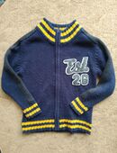 Strickjacke, blau, Gr. 128 in 53125