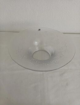 Glas Kunstvoll gestaltet Blätter Schale Schüssel Glas Glasschüssel Stapelschale Salatschüssel Salatschale - Essen