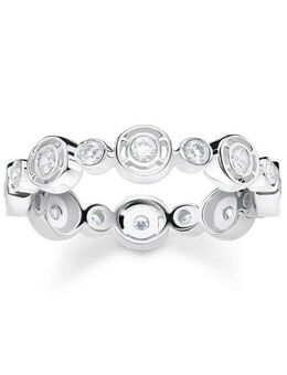 THOMAS SABO Fingerring Kreis, mit Zirkonia (synth)