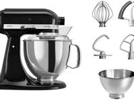 KitchenAid Küchenmaschine 5KSM175PSEOB ONYX BLACK 5KSM175PSEOB ONYX BLACK, 300 W, 4,8 l Schüssel, mit Zubehör im Wert von ca. 112,-€ UVP