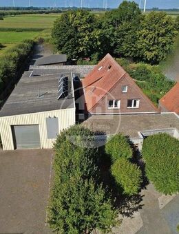 Wohn- & Geschäftshaus mit Halle in zentraler Lage (Autobahn-Anbindung A31) - Ihlow (Niedersachsen)