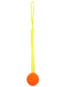 Flamingo Hundespielzeug Lipa Zerrseil mit Ball - Ø 6,5 x L 40 cm