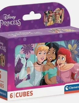 Disney Princess, Disney Prinzessin Märchenwürfel 6er Set Clementoni - Neumünster