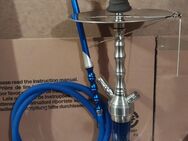 Shisha CRT Blau 60cm Vollständig mit ICE Bazooka - Korntal-Münchingen