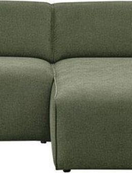 Home affaire Ecksofa Noord mit Kedernaht, Breite 234 cm, L-Form, Cord, Struktur, Webstoff, mit Wellenunterfederung, Massivholzrahmen