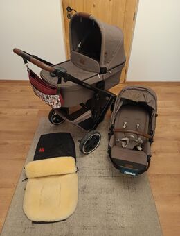 Kombi-Kinderwagen ABC Design Samba 2 Nature - Hörsel