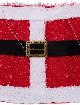 Myflair Möbel & Accessoires Christbaumständer Weihnachtsdeko rot, Christbaumschmuck (1-tlg), Verkeidung, mit warmweißen LED's