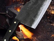 ⚠️♨️ Küchenmesser | Küchenbeil | Metgerbeil | Hackbeil | Carbon-Edelstahl ♨️⚠️ - Sinsheim