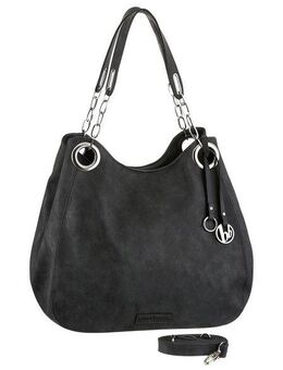 Bruno Banani Henkeltasche, mit Schmuckanhänger und silberfarbenen Details