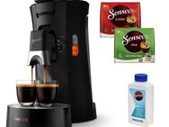 Philips Senseo Kaffeepadmaschine Select CSA240/60, mit drei Kaffee-Einstellungen, aus 21% rec. Plastik, Memo-Funktion, inkl. Gratis-Zugabe, Wert 14€ UVP