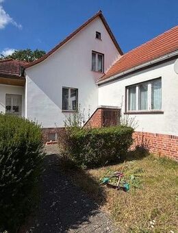 Zwei Wohnhäuser auf großzügigem Grundstück in Elbnähe in Neuderben - Elbe-Parey