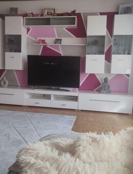 Wohnwand Hochglanz weiß - Bamberg