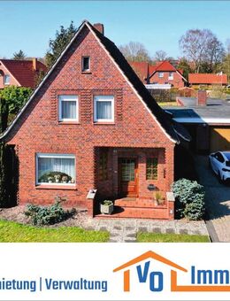 Charmantes Einfamilienhaus mit Garage und Modernisierungsbedarf in Hesel-Beningafehn - Hesel