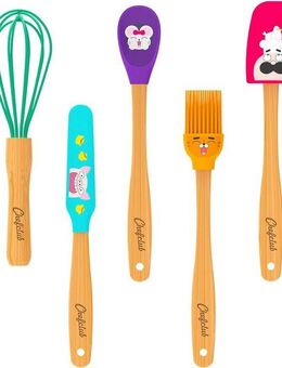 Chefclub Kinder-Küchenset Mini Küchen-Utensilien, (Set, 5-tlg)