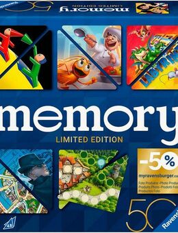 Ravensburger Spiel memory® 50 Jahre Blaues Dreieck - Limited Edition, Kinderspiel, Made in Europe