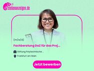 Fachberatung DaZ (m/w/d) für das Projekt „Deutschsommer“ - Frankfurt (Main)