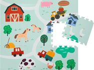 Fillikid Puzzle Puzzlematte Bauernhof, 9 Puzzleteile