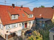 Exklusives Grundstück im Herzen von Plieningen! Bebaut mit einem Doppelhaus und großer Werkstatt. - Stuttgart