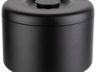 APS Eiswürfelbehälter Eisbox, Ø 27 cm, Höhe 20 cm, 6 Liter, Aluminium, (1-tlg), aus Aluminium, Innenbehälter für 300 Eiswürfel