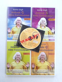 Karma Singh Set: 4 DVDs - Heilende Video Transmissionen - Dresden
