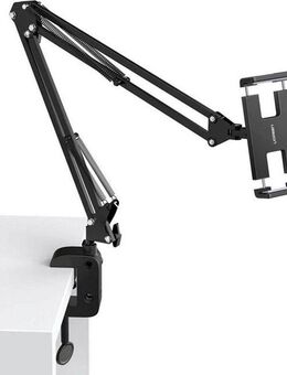 UGREEN Halterung Universal Holder Black With Flexible Long Arm, (bis 12,9 Zoll)