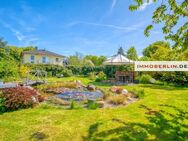 IMMOBERLIN.DE - Wohlfühllage: Exzellentes Einfamilienhaus mit großartigem Garten - Stahnsdorf