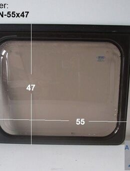 Original Wohnwagenfenster ca 55 x 47 Parapress PPRG-RX D2162 (ca BJ 1990-2000) - neue Lagerware mit Lagerspuren - Schotten Zentrum