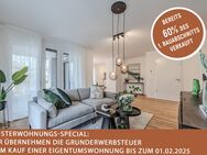 *MUSTERWOHNUNGS-SPECIAL* Wohnen als tägliches Vergnügen - Modernes Penthouse mit 60 m² großer Dachterrasse mit Rheinblick - Mainz