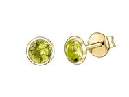 Vivance Paar Ohrstecker 585/- Gelbgold Peridot