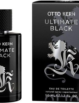 Otto Kern Eau de Toilette Ultimate Black, 1-tlg., mit würziger Herznote